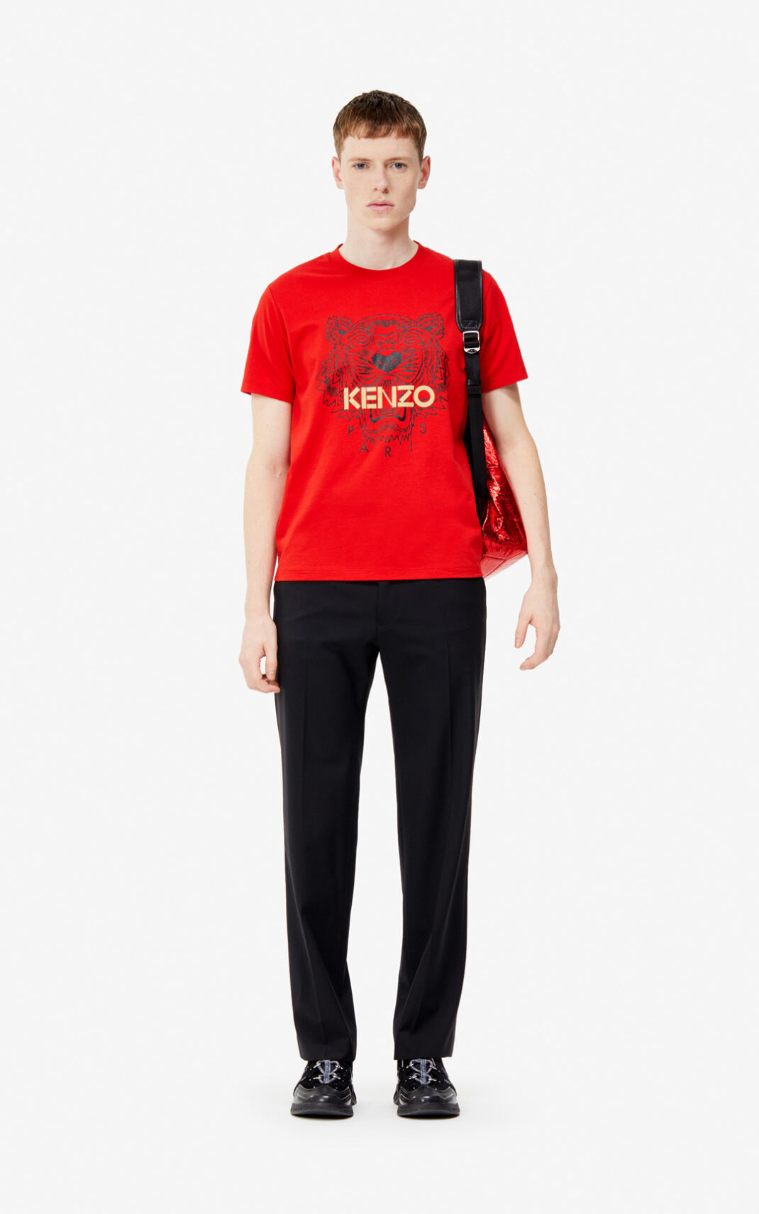 Camisetas Kenzo Tiger Hombre Rojas - SKU.6642891